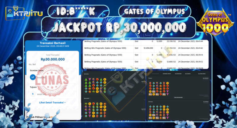 Pembayaran Withdraw Hari Ini 24 DESEMBER 2025 By KTPJITU 24/12/2025