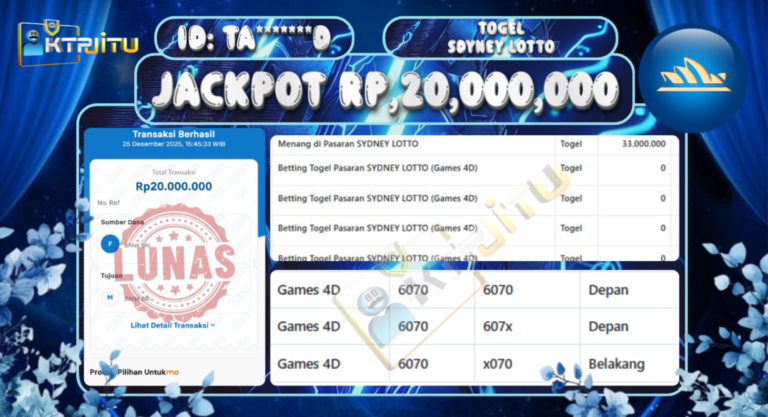 Pembayaran Withdraw Hari Ini 25 DESEMBER 2025 By KTPJITU 25/12/2025