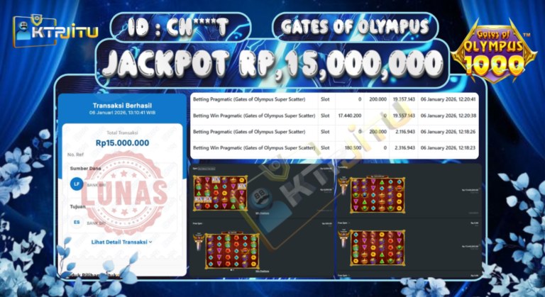 Pembayaran Withdraw Hari Ini 06 JANUARI 2026 By KTPJITU 06/01/2026