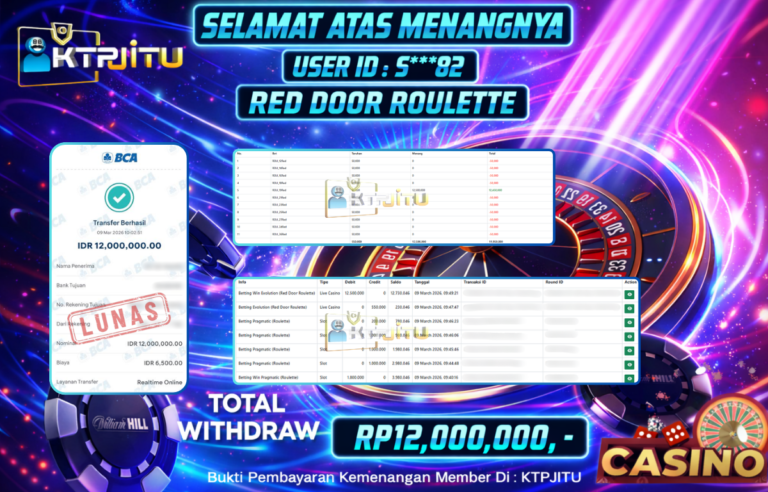 Pembayaran Withdraw Hari Ini 09 MARET 2026 By KTPJITU 09/03/2026