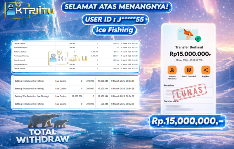 Pembayaran Withdraw Hari Ini — 11 Maret 2026 Oleh KTPJITU