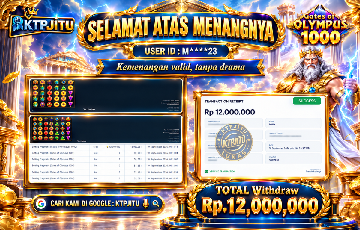 Pembayaran Withdraw Hari Ini — 10 September 2026 Oleh KTPJITU