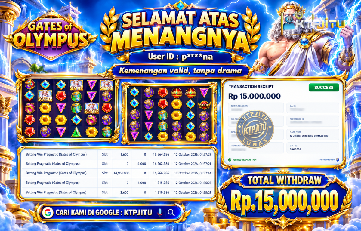 Pembayaran Withdraw Hari Ini — 12 Oktober 2026 Oleh KTPJITU
