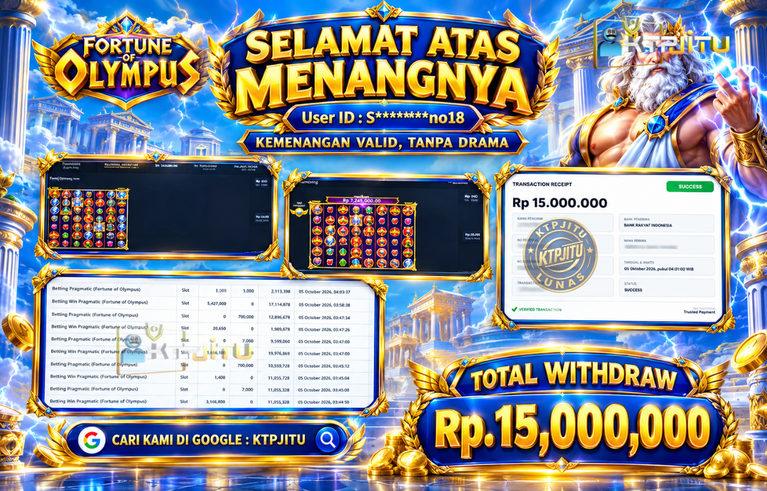 Pembayaran Withdraw Hari Ini — 05 Oktober 2026 Oleh KTPJITU
